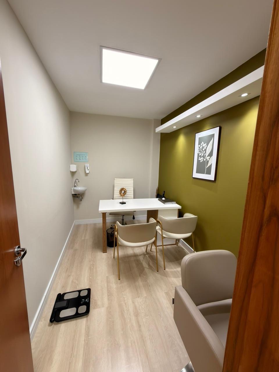 Sala de avaliação com bioimpedância